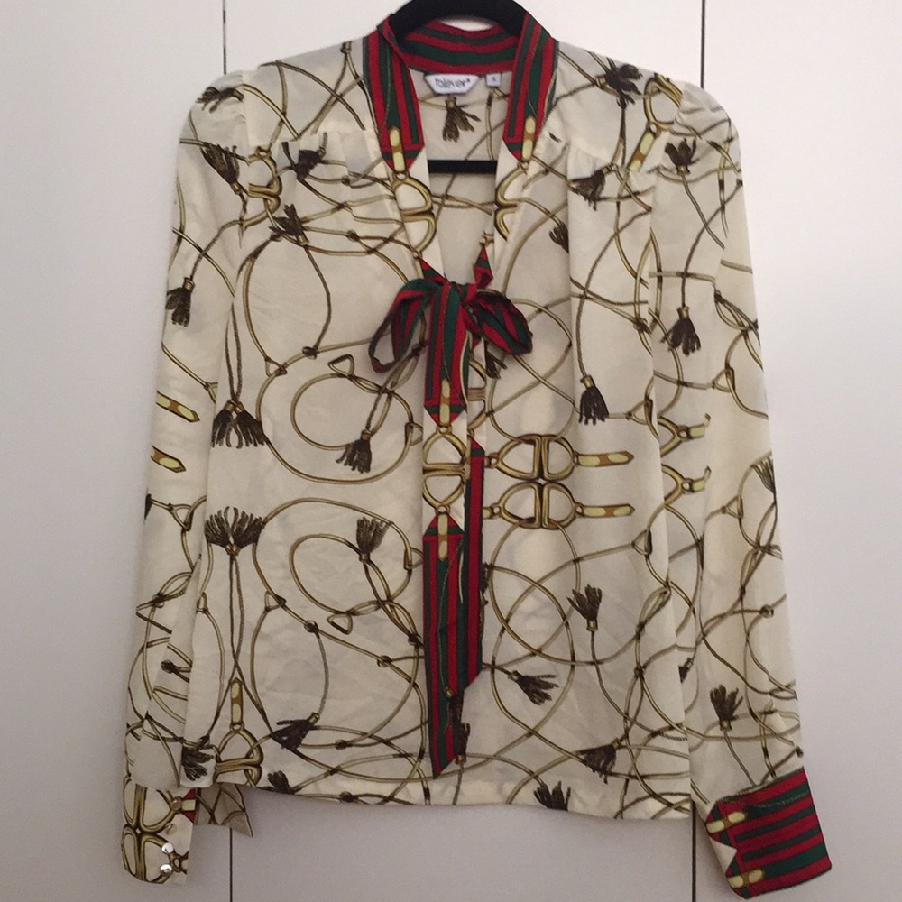 Crepe Printed Blouse